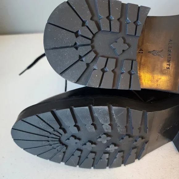 All Saints Combat Boots "LIKE NEW" - Picture 14 of 16
